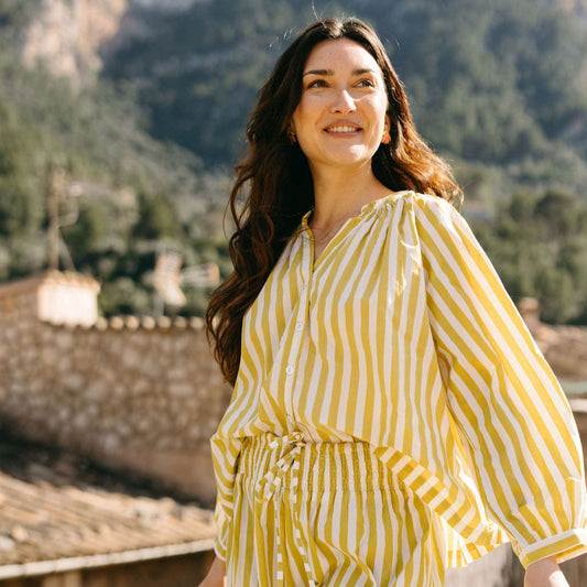 Lucia Top – Ochre Daydream